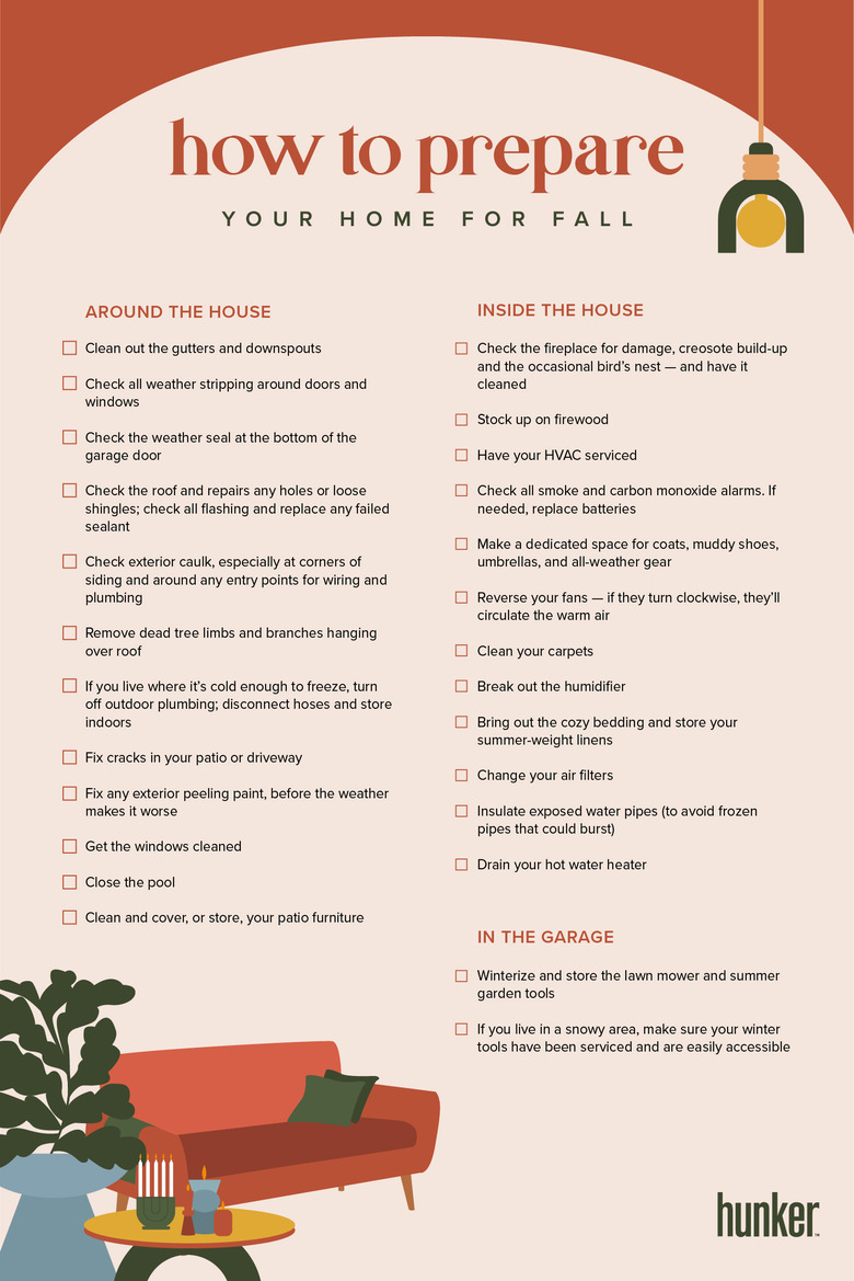 how to prepare your home for fall