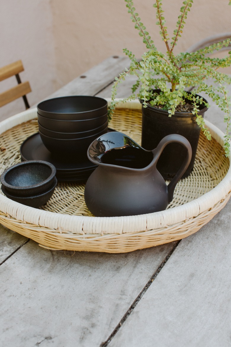 Some of the vast pottery collection.