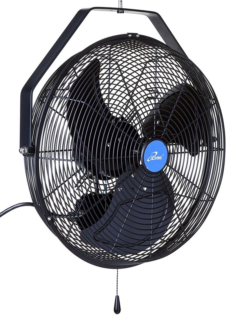 iLIVING Wall Mount Outdoor Waterproof Fan