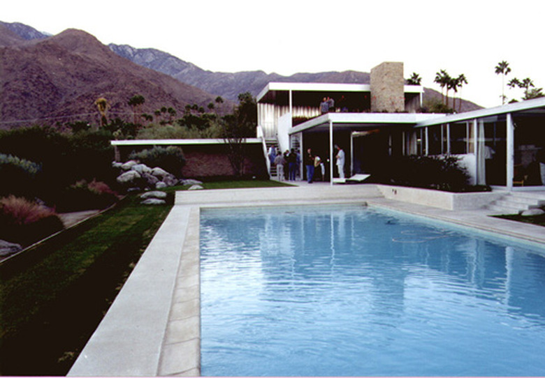 house with pool