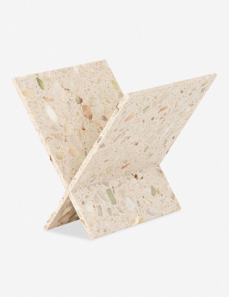 Vanya Terrazzo Magazine Rack