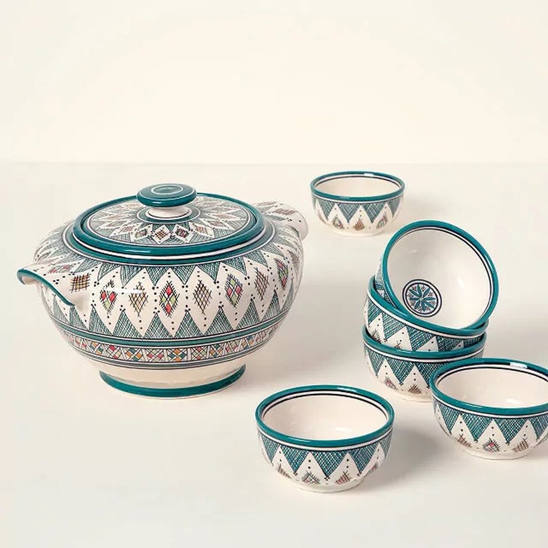 Nesting Moroccan Soup Set
