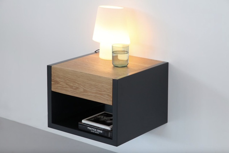 Floating nightstand