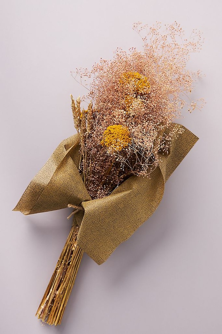 Anthropologie Dried Gypsophila Bouquet