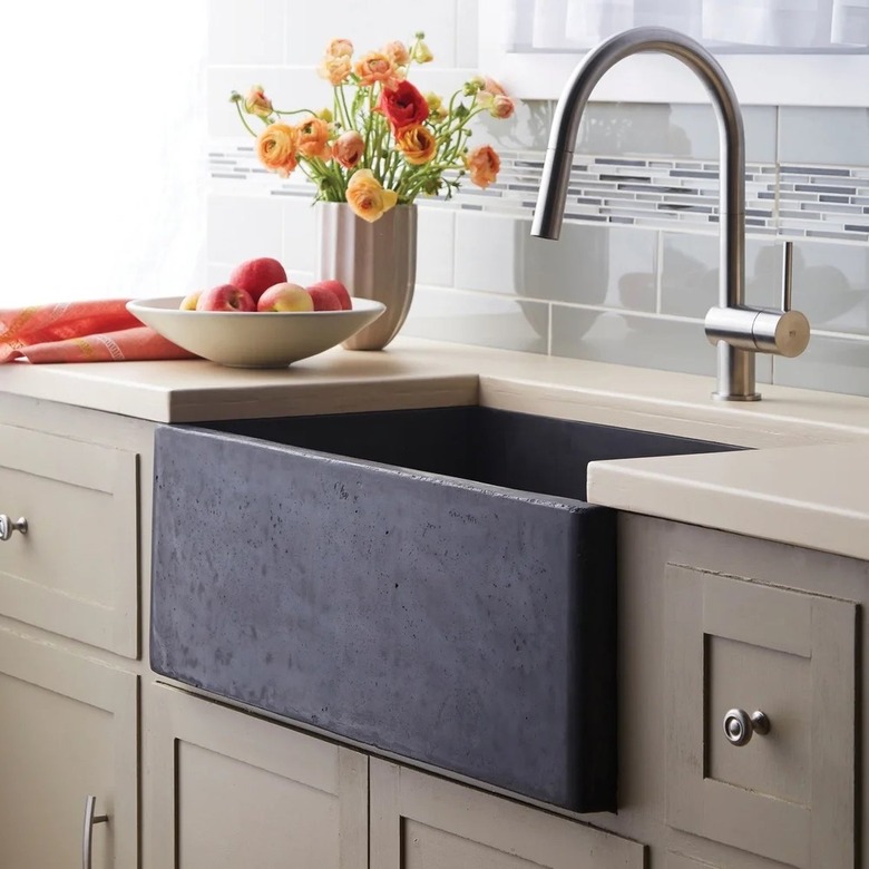 Stone farmhouse sink