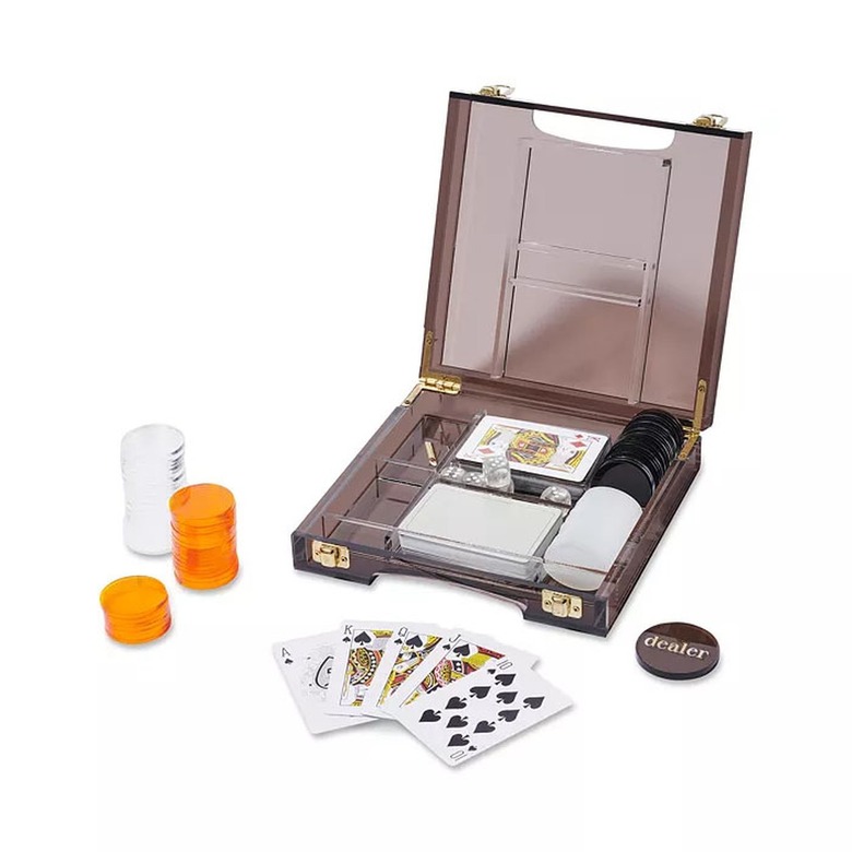 Sunnylife Lucite Poker Set