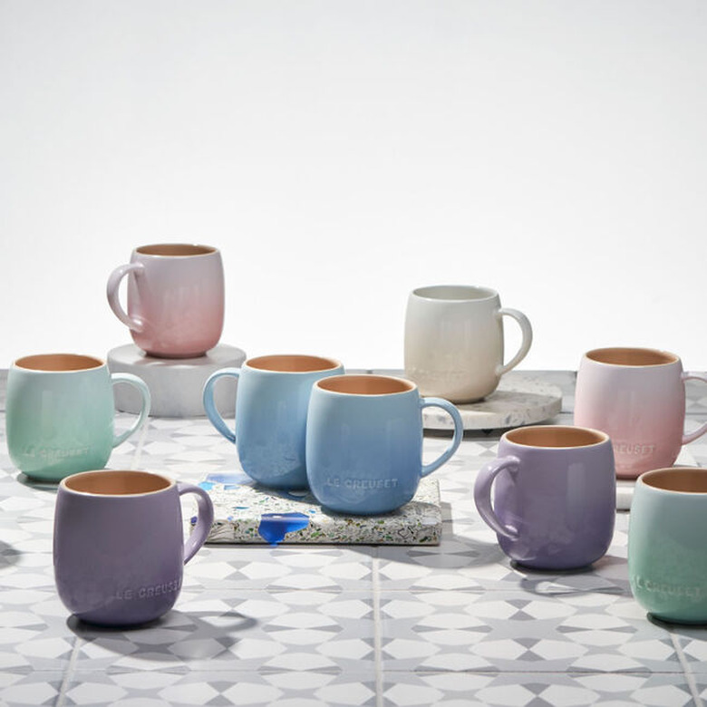pastel mugs
