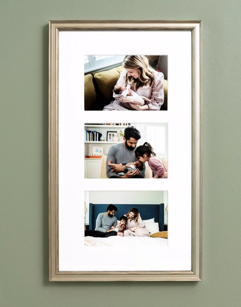 Vertical photo frame