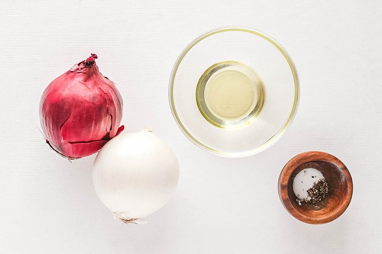 Ingredients for blooming onion flowers