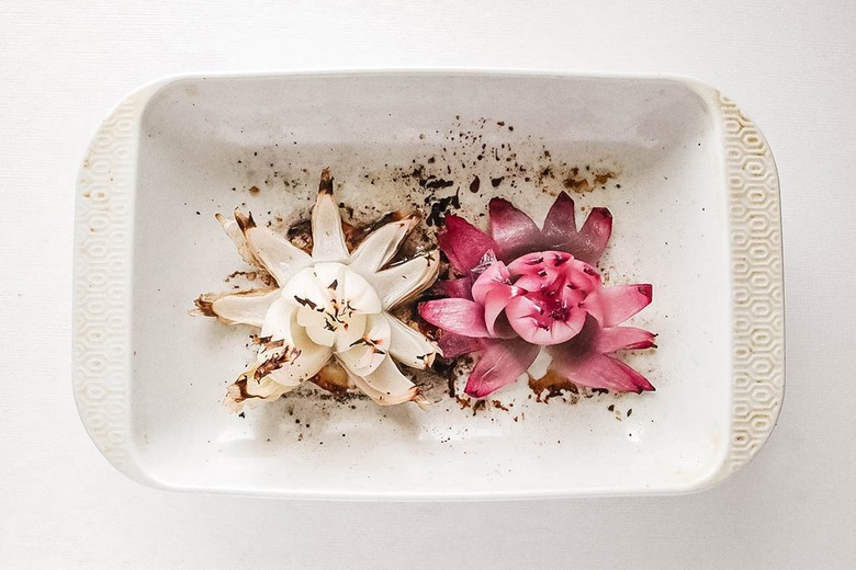 Bake onions until translucent