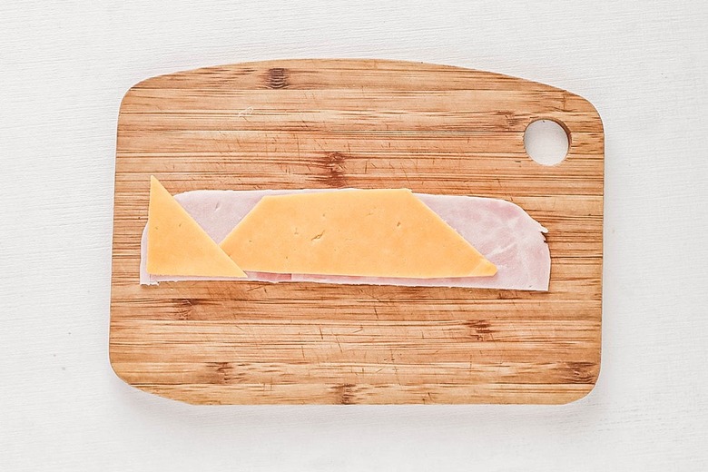 Add cheese pieces on top