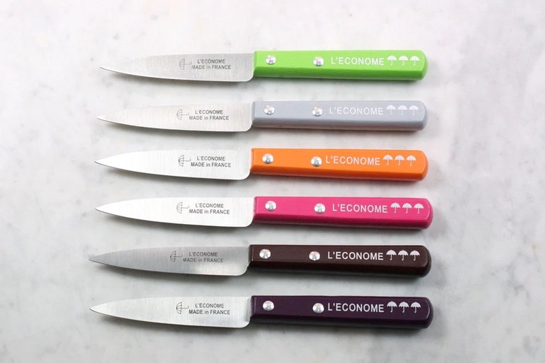 L'Econome Paring Knife Bright Colors
