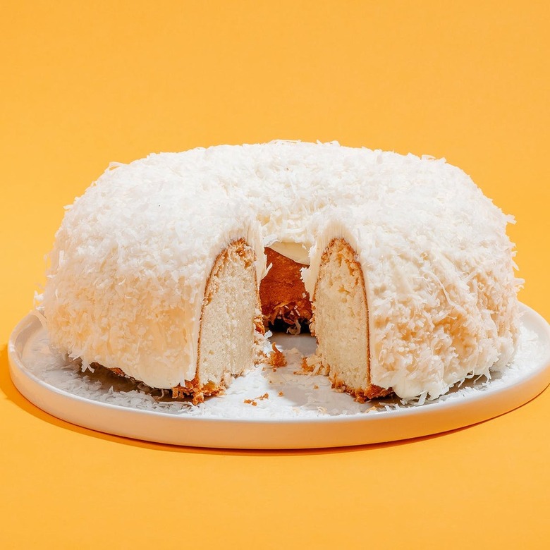 Doan's Bakery White Chocolate Coconut Bundt Cake
