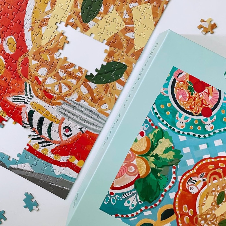 Prints in Pieces Spaghetti Party 1