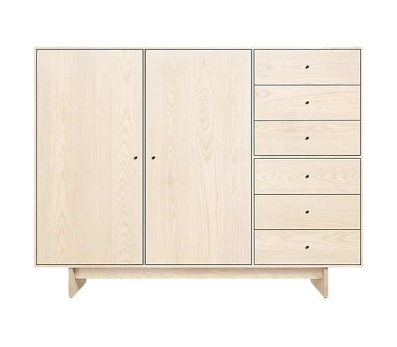 freestanding kitchen cabinet with doors and drawers from Room & Board