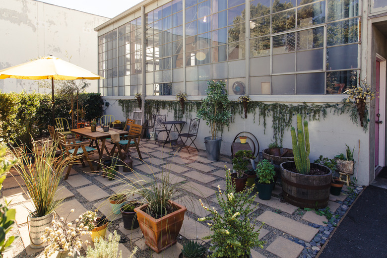 backyard at Lost River