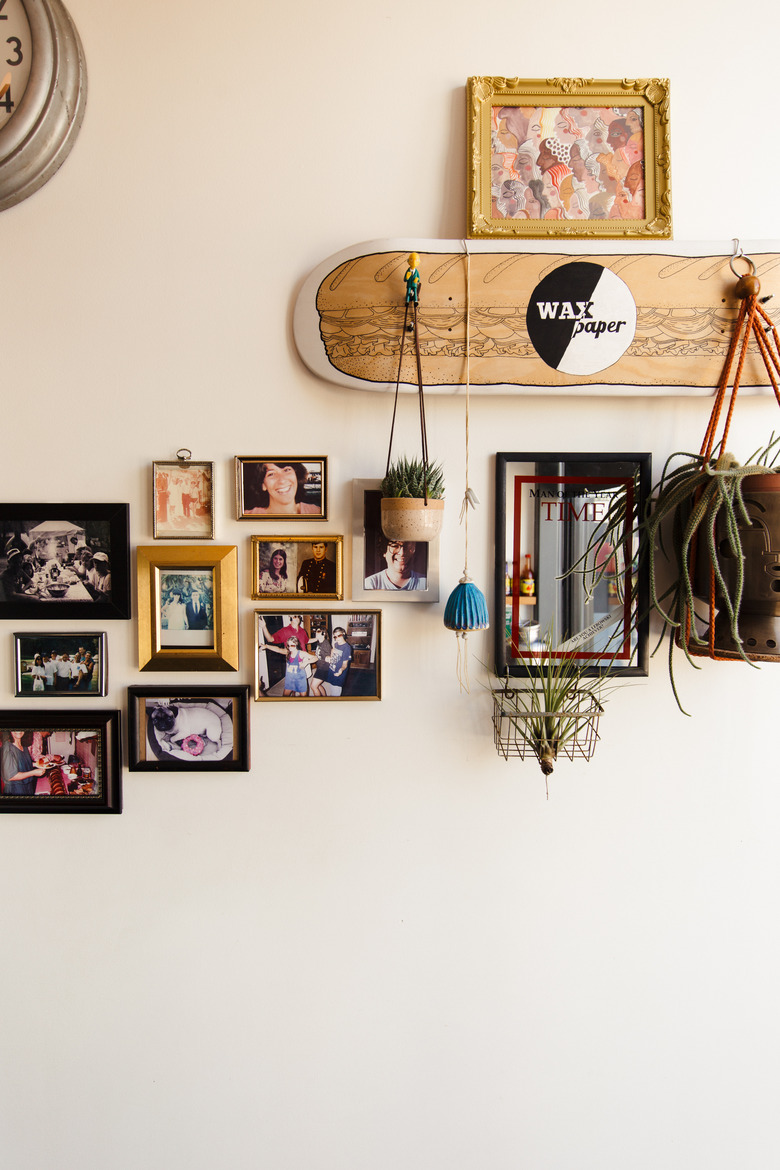 Gallery wall inside Wax Paper