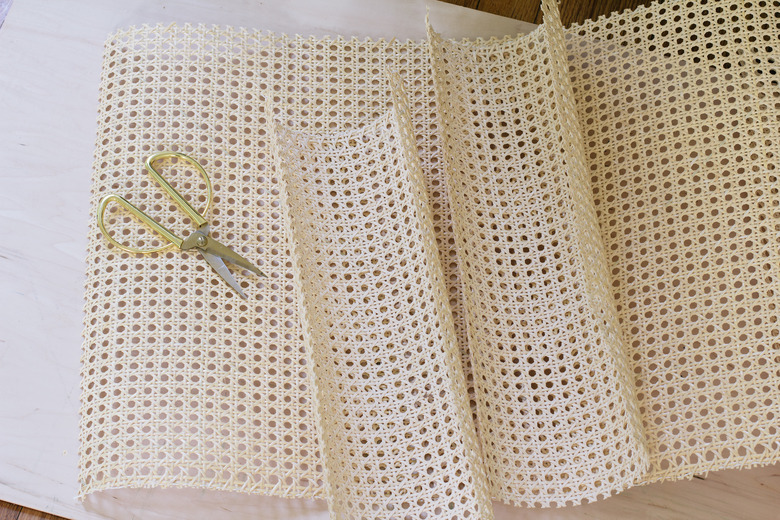 Cane webbing cut to size
