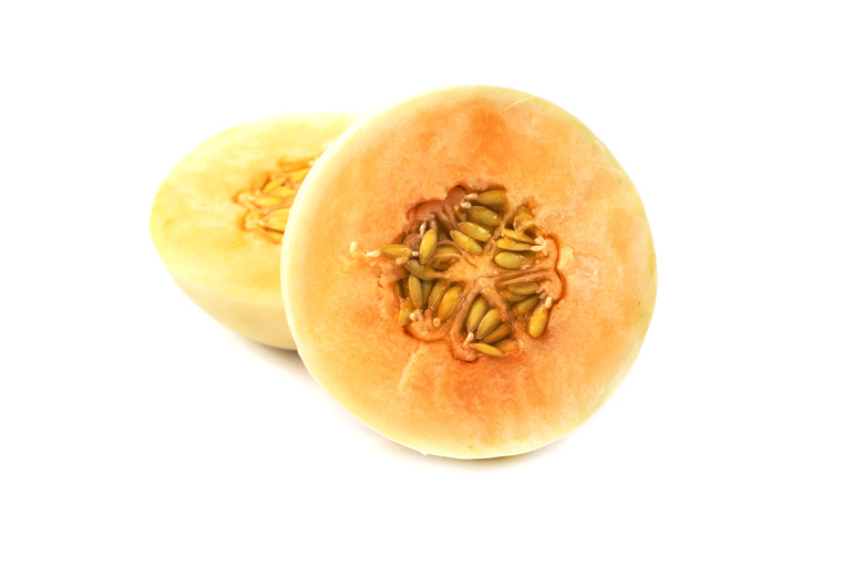Half melon fruit