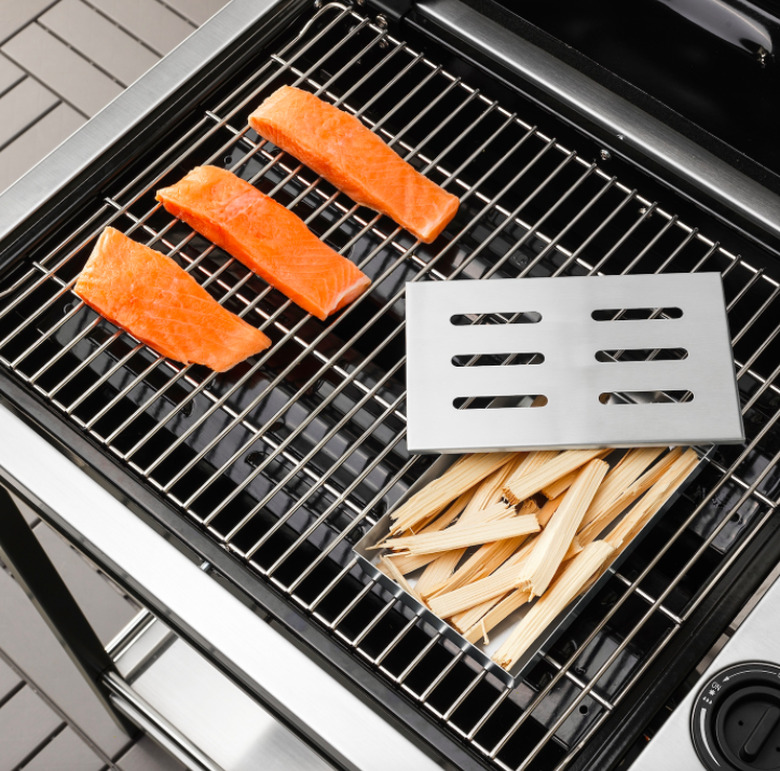 Grilltider Barbecue Smoking Box