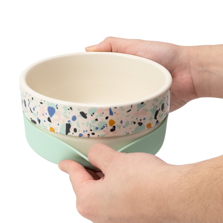 Terrazzo pet bowl