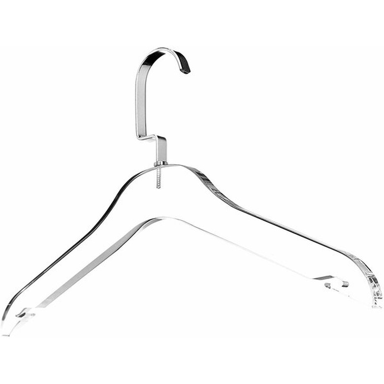 acrylic clothes hanger