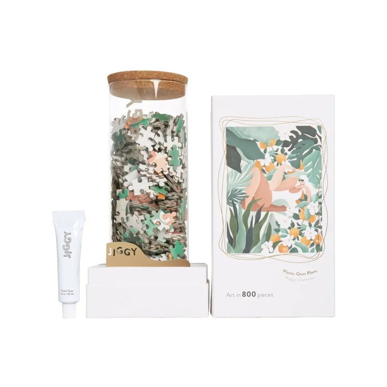 Jiggy Plants Over Plans 800-Piece Jigsaw Puzzle