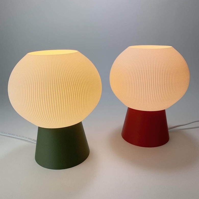 Two MOOSHIE Table Lamps from honeyandivy