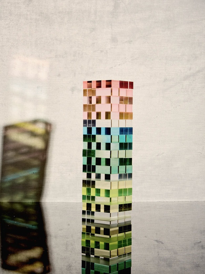 Sunnylife Lucite Stacking Tower Game