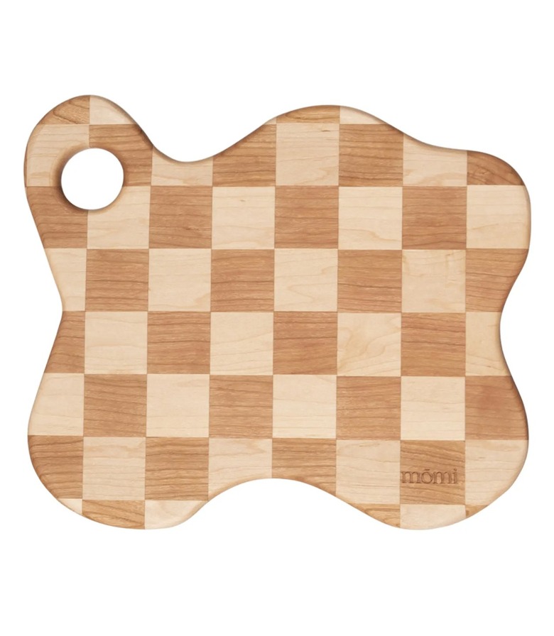 Momi Vintage Checkered Cutting Board
