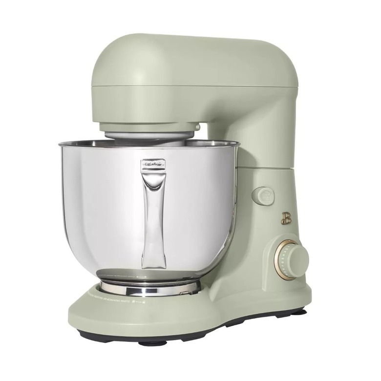 green stand mixer