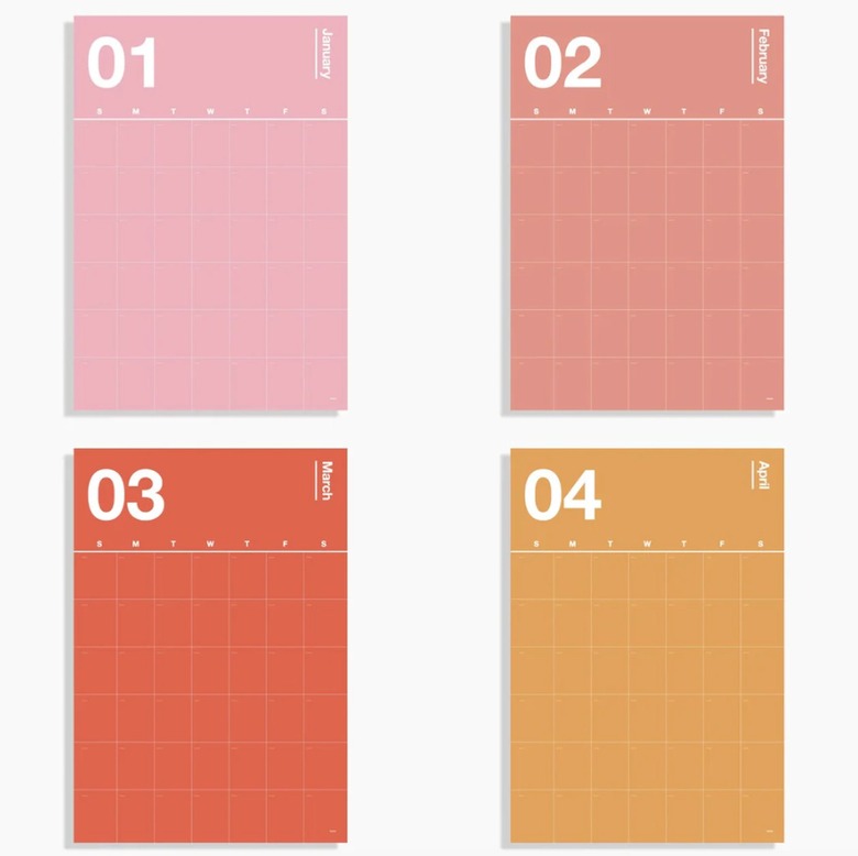 Poketo Spectrum Wall Planner