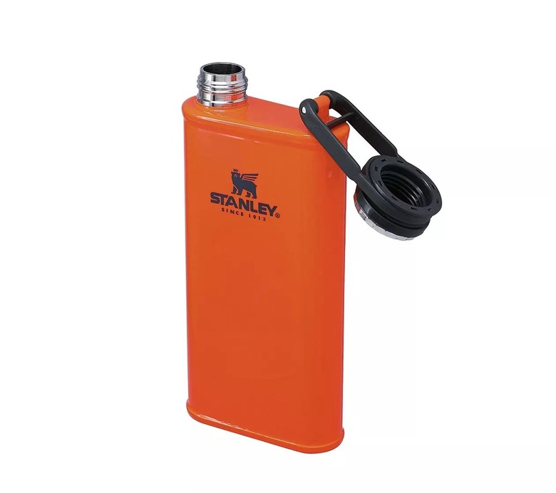 orange flask