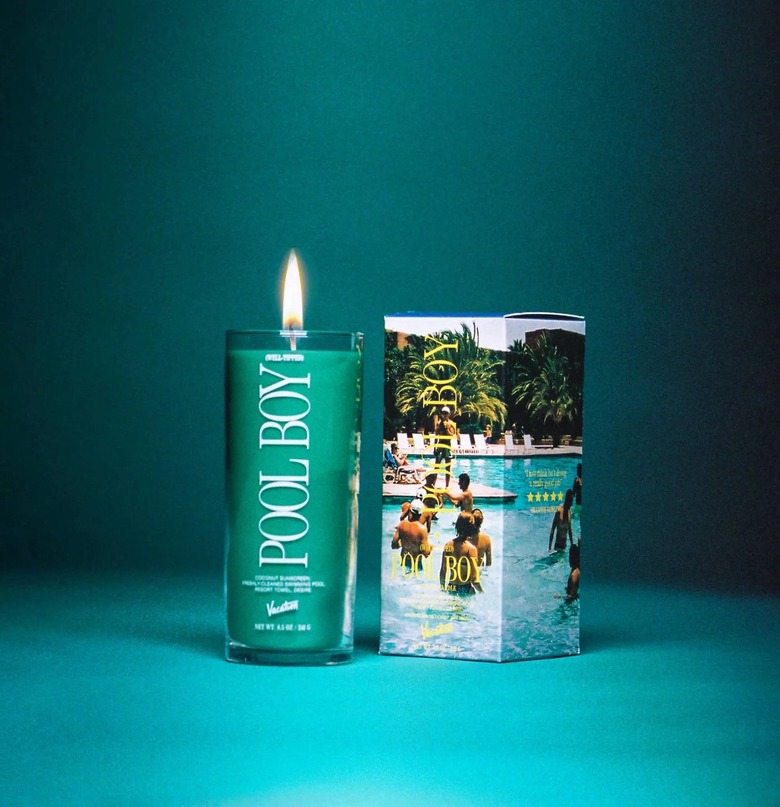 pool boy candle