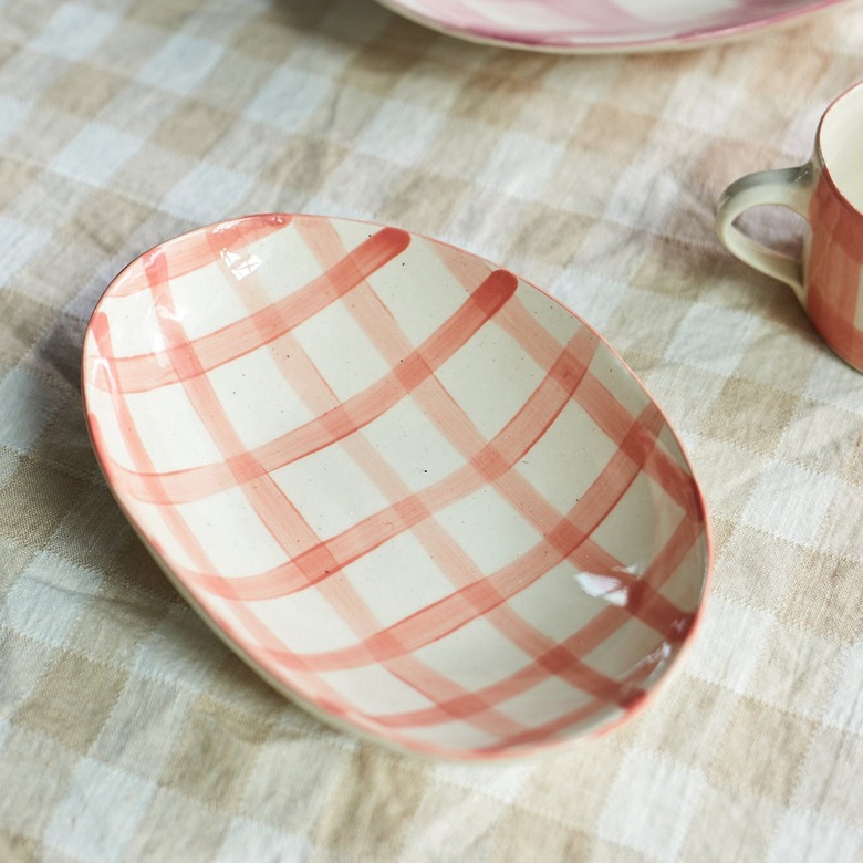 Terrain Gingham Candy Dish