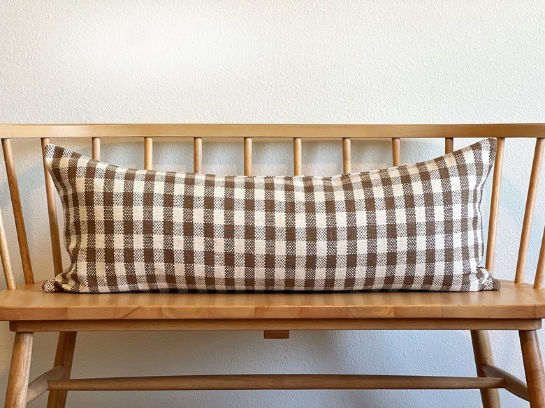 Heirloom Home Design Gingham Pillow Cover