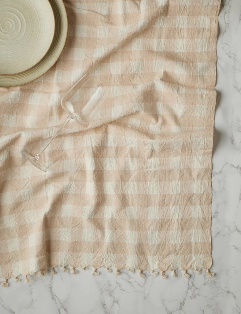 Heather Taylor Home Gingham Tablecloth