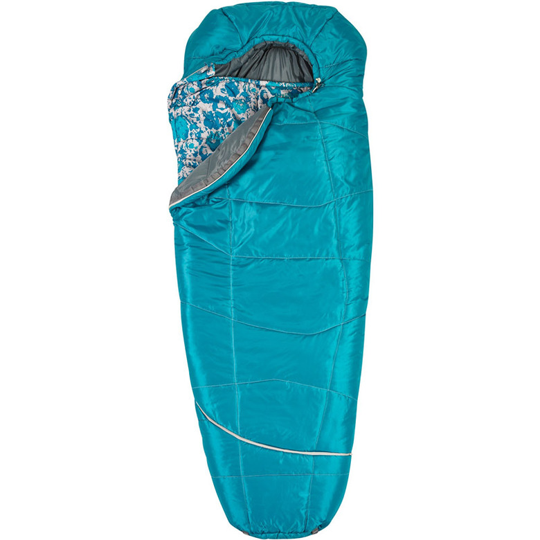 sleeping bag with flower insert