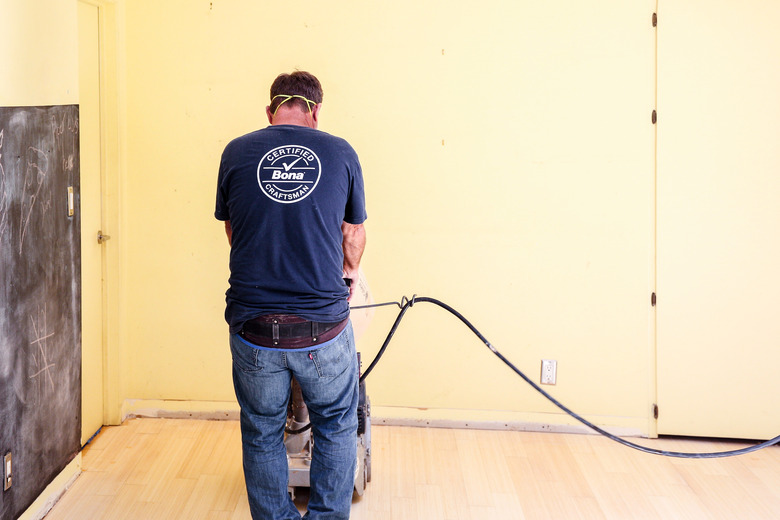 Bona certified craftsman redoes the floors