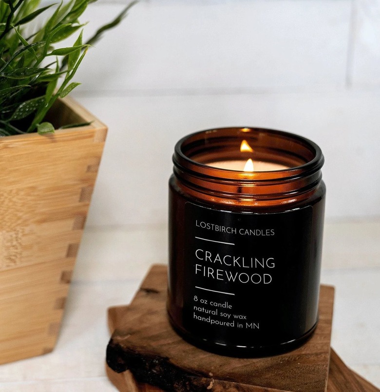 Lost Birch Fireside Candle