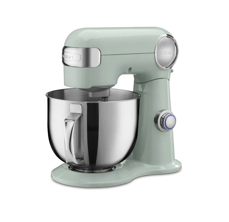 Green Cuisinart mixer