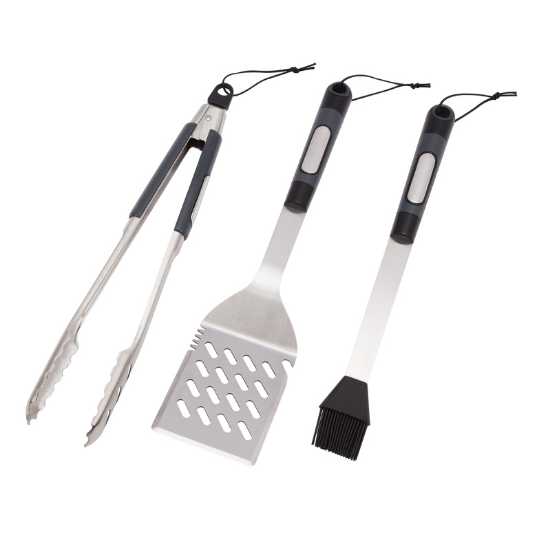 Cuisinart 3-Piece Stainless Steel Barbecue Tool Set