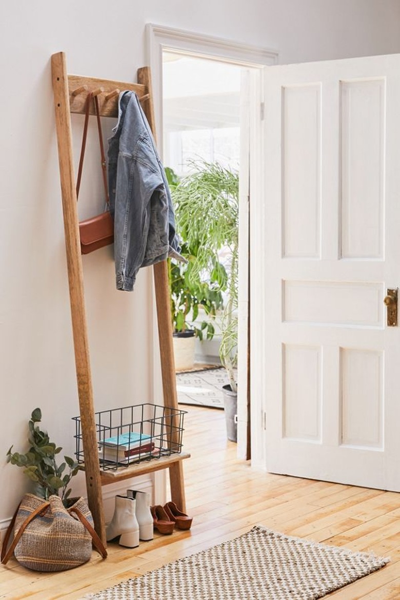 Urban Outfitters Devon Entryway Leaning Storage Rack