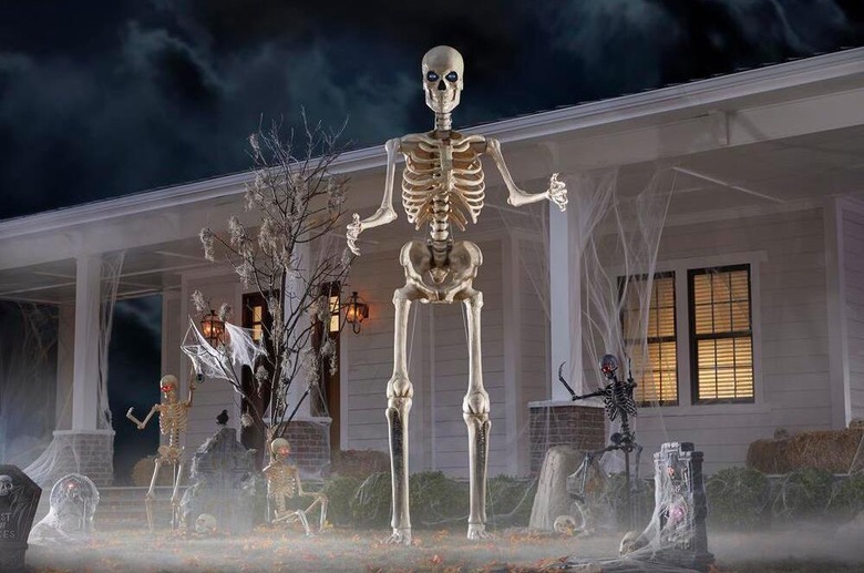 Home Accents Holiday Giant 12-Foot Skeleton with LCD Eyes