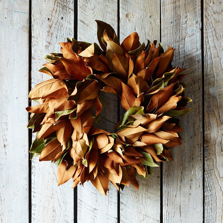 Magnolia wreath