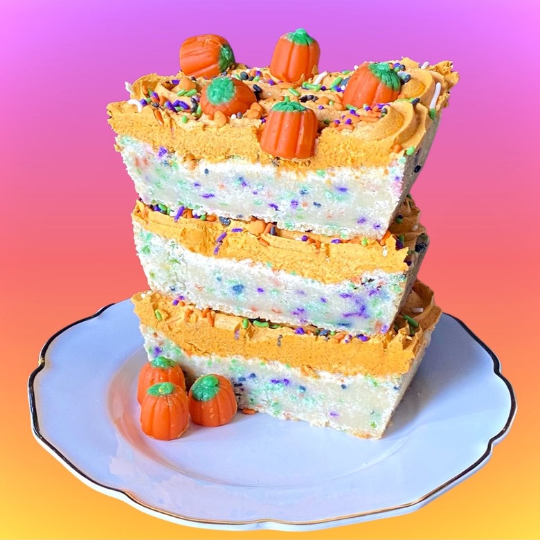 Shortbread Society Pumpkin Patch Buttercream Shortbread Tray