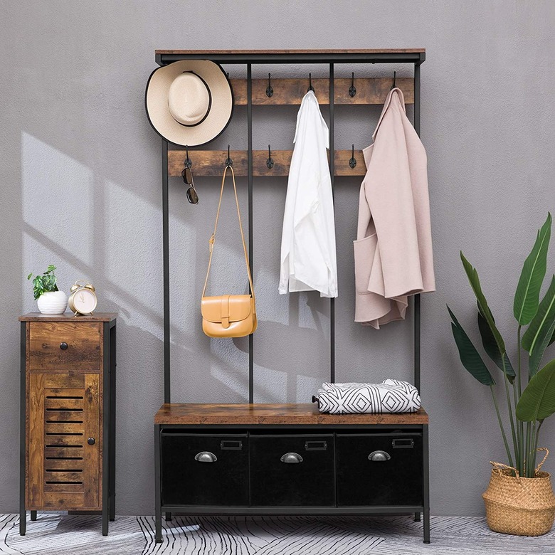 Hallway Benches with shoe storage