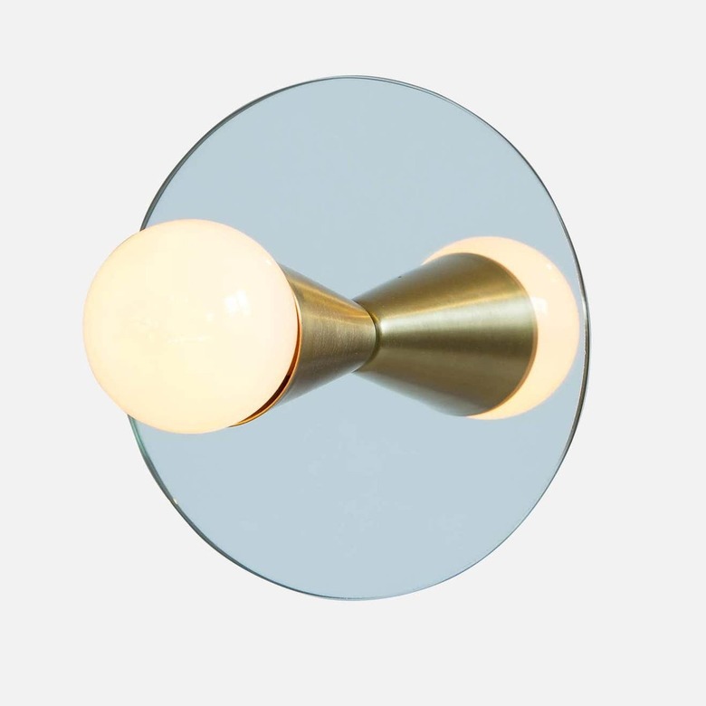 Echo One Sconce / Flush Mount in Brass from Souda