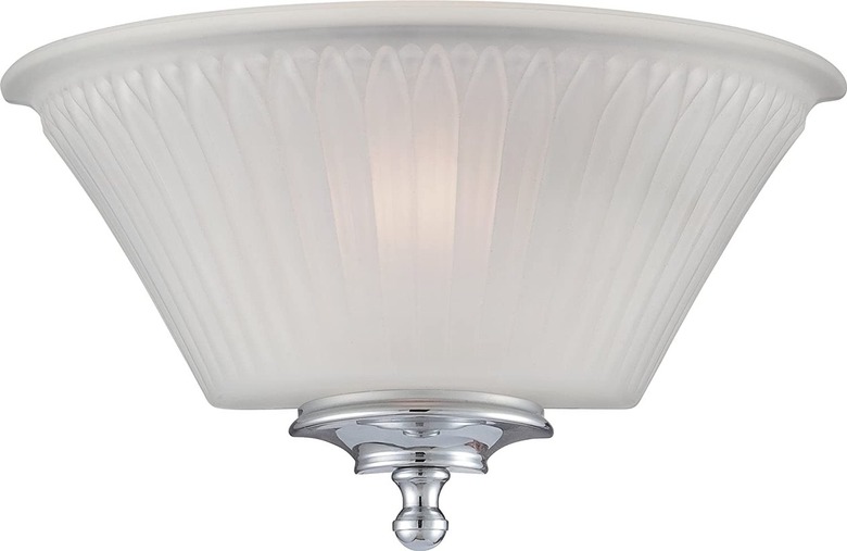Teller One Light Wall Sconce with Frosted Glass