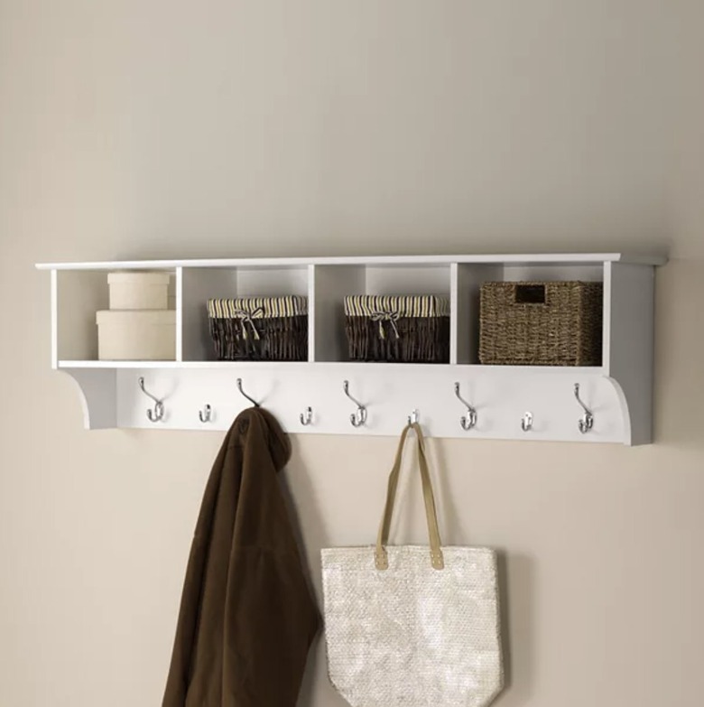 Entryway Cubby Shelf